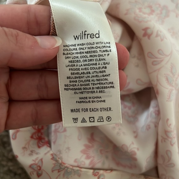 Aritzia Wilfred Slip Dress Size XS - Picture 7 of 9